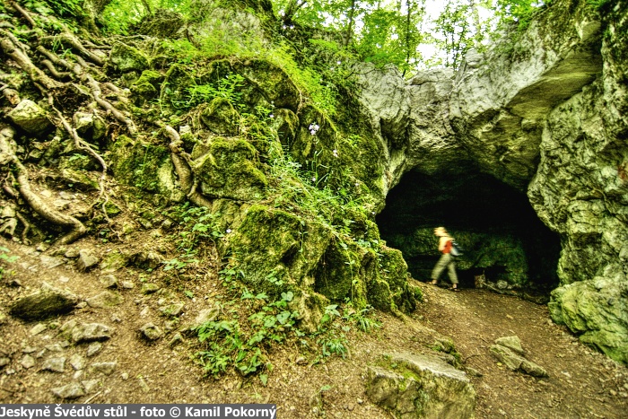 Jeskyně Švédův stůl - foto Kamil Pokorný